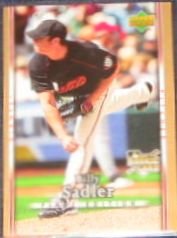 2007 UD First Edition Rookie Billy Sadler #38 Giants