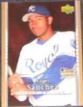 2007 UD First Edition Rookie Angel Sanchez #21 Royals