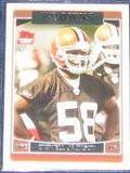 2006 Topps Special Ed.Rookie D'Qwell Jackson #325 Brown