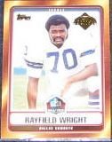 2006 Topps HOF Rayfield Wright #HOFT-RWR Cowboys