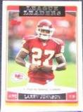 2006 Topps League Leaders Larry Johnson #285 Chiefs