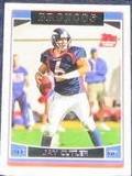 2006 Topps Rookie Jay Cutler #365 Broncos