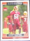 2006 Topps Rookie Rocky McIntosh #339 Redskins