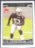2006 Topps Rookie Thomas Howard #335 Raiders
