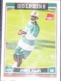 2006 Topps Rookie Jason Allen #317 Dolphins