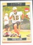 2006 Topps Rookie Mike Hass #313 Saints