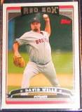 2006 Topps David Wells #240 Red Sox