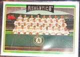 2006 Topps Team Card #285 Athletics