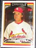 2006 Topps Manager Tony LaRussa #291 Cardinals