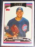 2006 Topps Rookie Rich Hill #319 Cubs