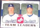 2006 Fleer Team Leaders Kent/Lowe #Tl-14 Dodgers