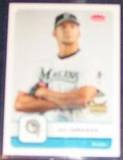 2006 Fleer Rookie Josh Johnson #191 Marlins