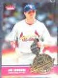 2006 Fleer Smooth Leather Jim Edmonds #SL-9 Cardinals