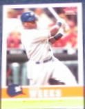 2006 Fleer Tradition Rickie Weeks #42 Brewers