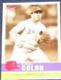 2006 Fleer Tradition Sepia Bartolo Colon #15 Angels