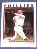2004 Topps Chrome Jim Thome #1 Phillies