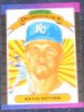 1989 Donruss Diamond Kings Kevin Seitzer #10 Royals