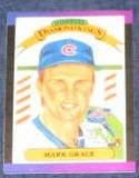 1989 Donruss Diamond Kings Mark Grace #17 Cubs