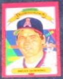 1990 Donruss Diamond Kings Brian Downing #10 Angels