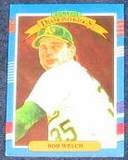 1991 Donruss Diamond Kings Bob Welch #20 Athletics