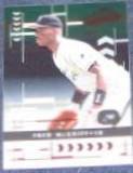 2001 Playoff Absolute Fred McGriff #60 Devil Rays