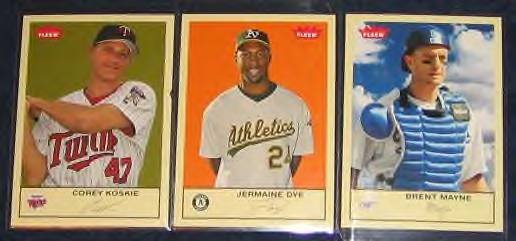 2005 Fleer Tradition Jermaine Dye #298 Athletics