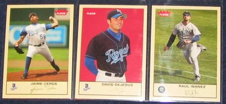 2005 Fleer Tradition David DeJesus #104