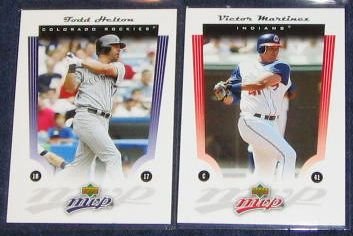 2005 UD MVP Victor Martinez #89
