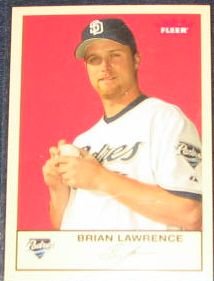2005 Fleer Tradition Brian Lawrence #276 Padres