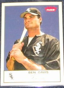 2005 Fleer Tradition Ben Davis #215 White Sox