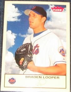 2005 Fleer Tradition Braden Looper #41 Mets