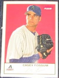 2005 Fleer Tradition Casey Fossum #45 Diamondbacks