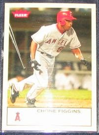 2005 Fleer Tradition Chone Figgins #156 Angels