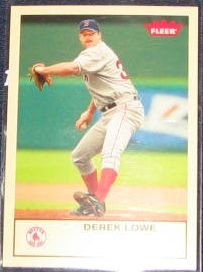 2005 Fleer Tradition Derek Lowe #258 Red Sox