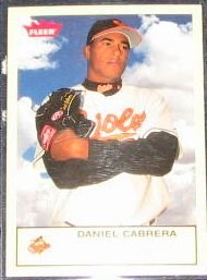 2005 Fleer Tradition Daniel Cabrera #230 Orioles