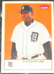 2005 Fleer Tradition Esteban Yan #166 Tigers