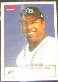 2005 Fleer Tradition Eduardo Perez #295 Devil Rays