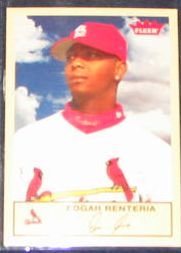2005 Fleer Tradition Edgar Renteria #102 Cardinals