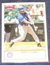 2005 Fleer Tradition Eric Young #81 Rangers