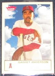 2005 Fleer Tradition Garret Anderson #243 Angels