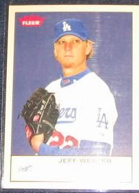 2005 Fleer Tradition Jeff Weaver #133 Dodgers