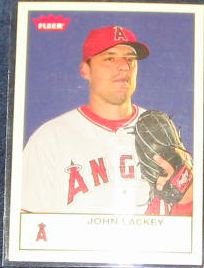 2005 Fleer Tradition John Lackey #114 Angels