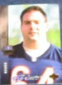 1994 UD Electric Silver Andy Heck #41 Bears