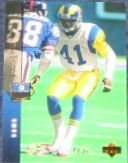 1994 UD Electric Silver Todd Lyght #165 Rams