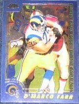 2000 Topps Chrome D'Marco Farr #92 Rams