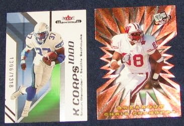 2001 Presspass Breakout Chris Chambers #B23/26
