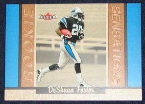 2002 Rookie Sensations DeShaun Foster #7 #'d 192/1250