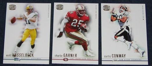 2001 Pacific Dynagon Charlie Garner #83 49ers