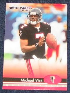 2002 Donruss Michael Vick #8