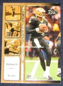 2002 Upper Deck Synchronicity Aaron Brooks #SY10